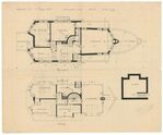 Bouwtekening.
<br/>
Het Nieuwe Instituut, 1918